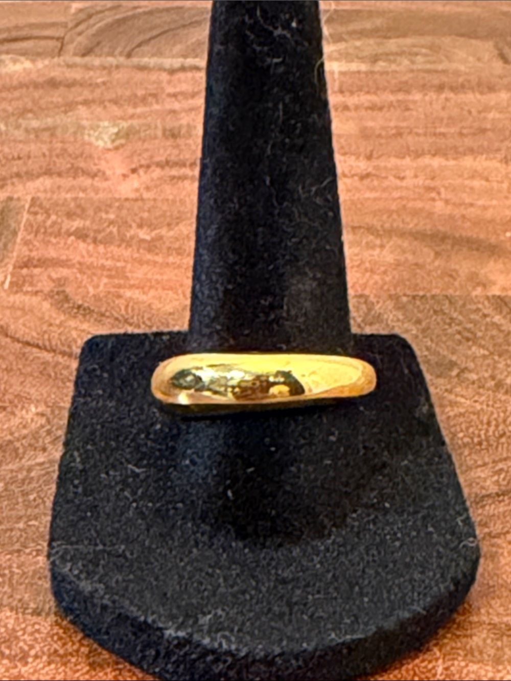 Classic Gold Tone Women's Dome Band Ring